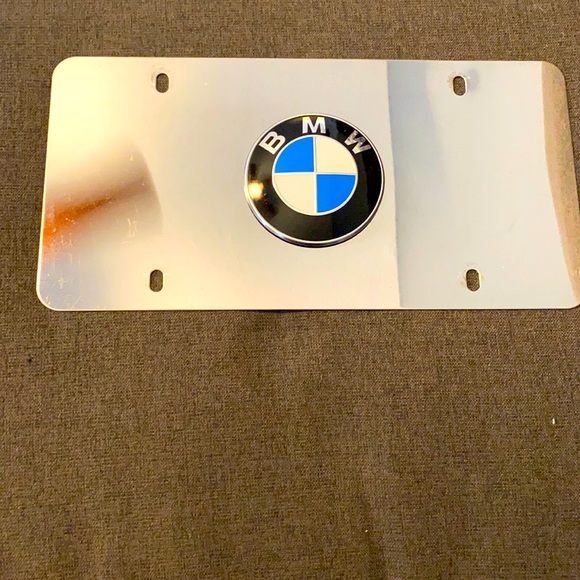 BMW front plate